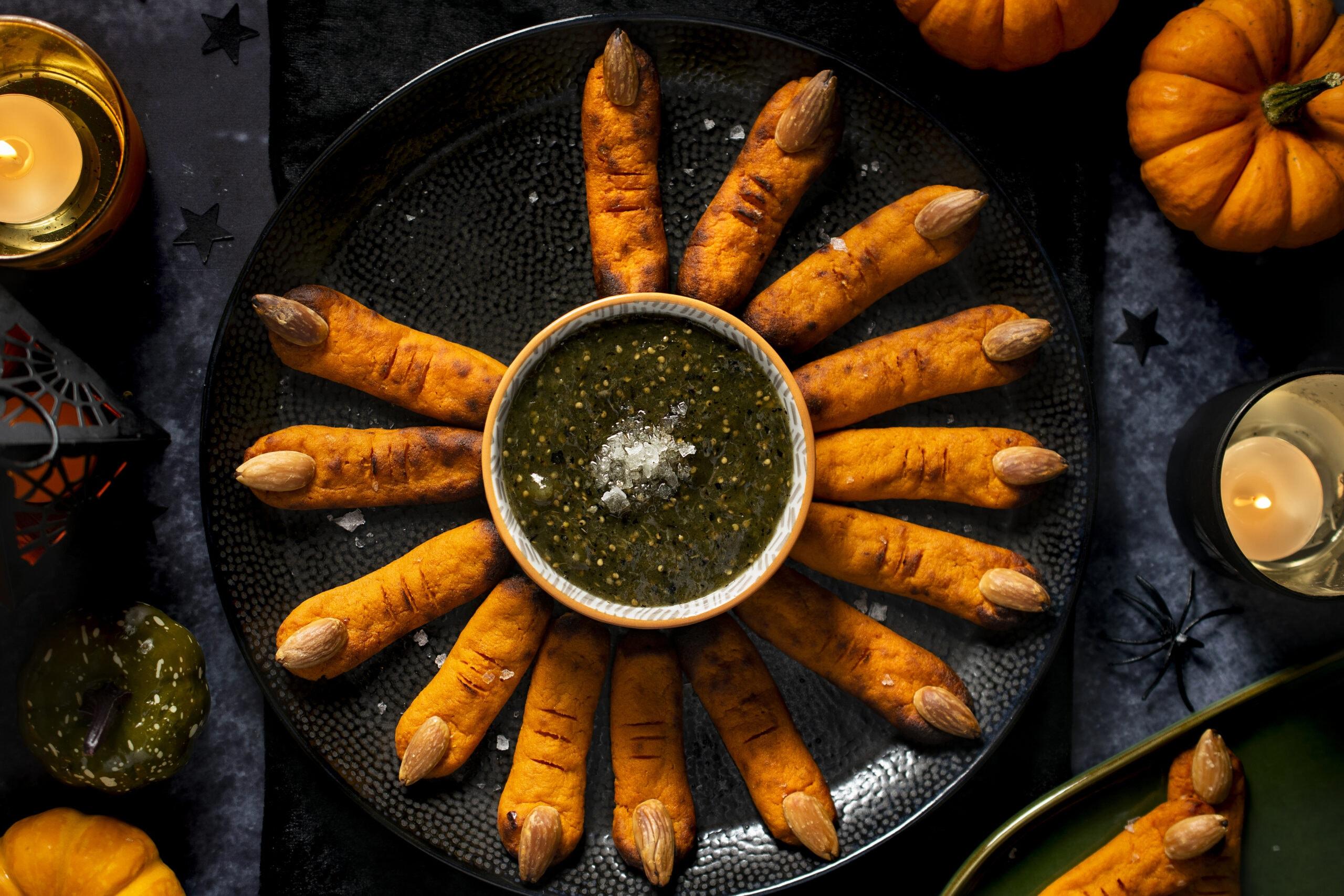 Sweet potato witches fingers